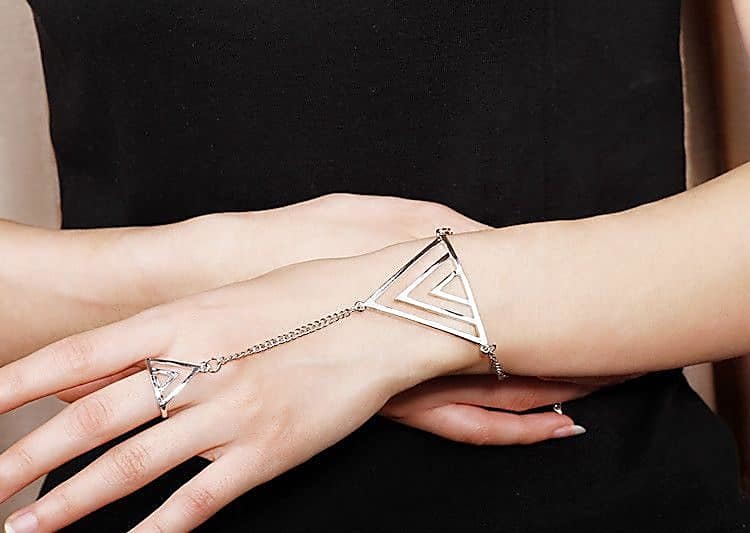 Triangle Ring Bracelet
